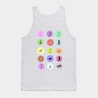 The 1D0LM@ST3R shoe selection Tank Top